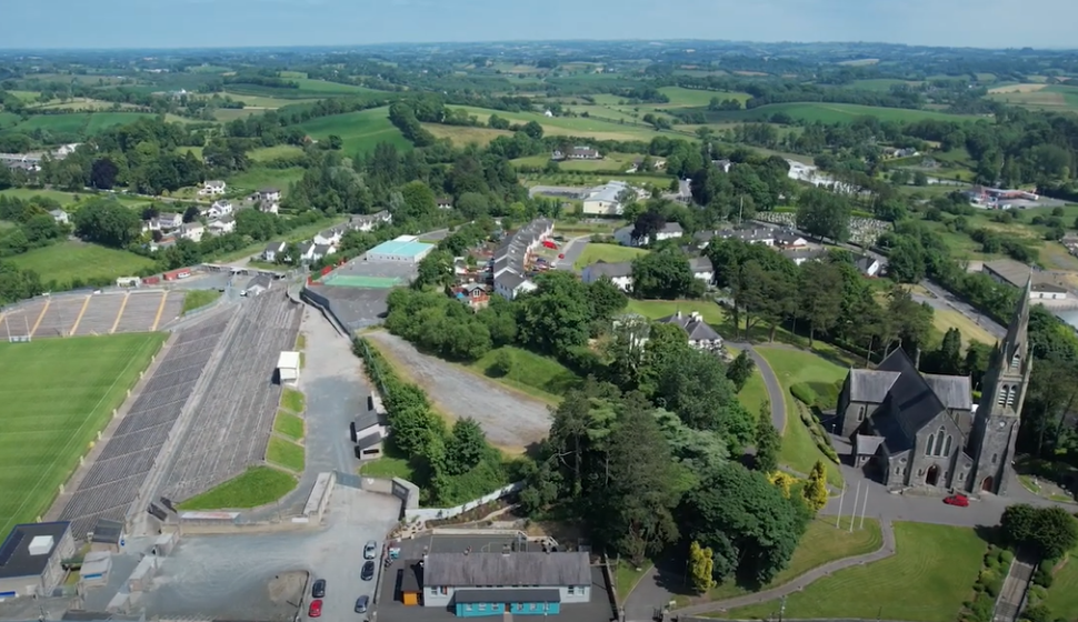 An aerial image of Clones