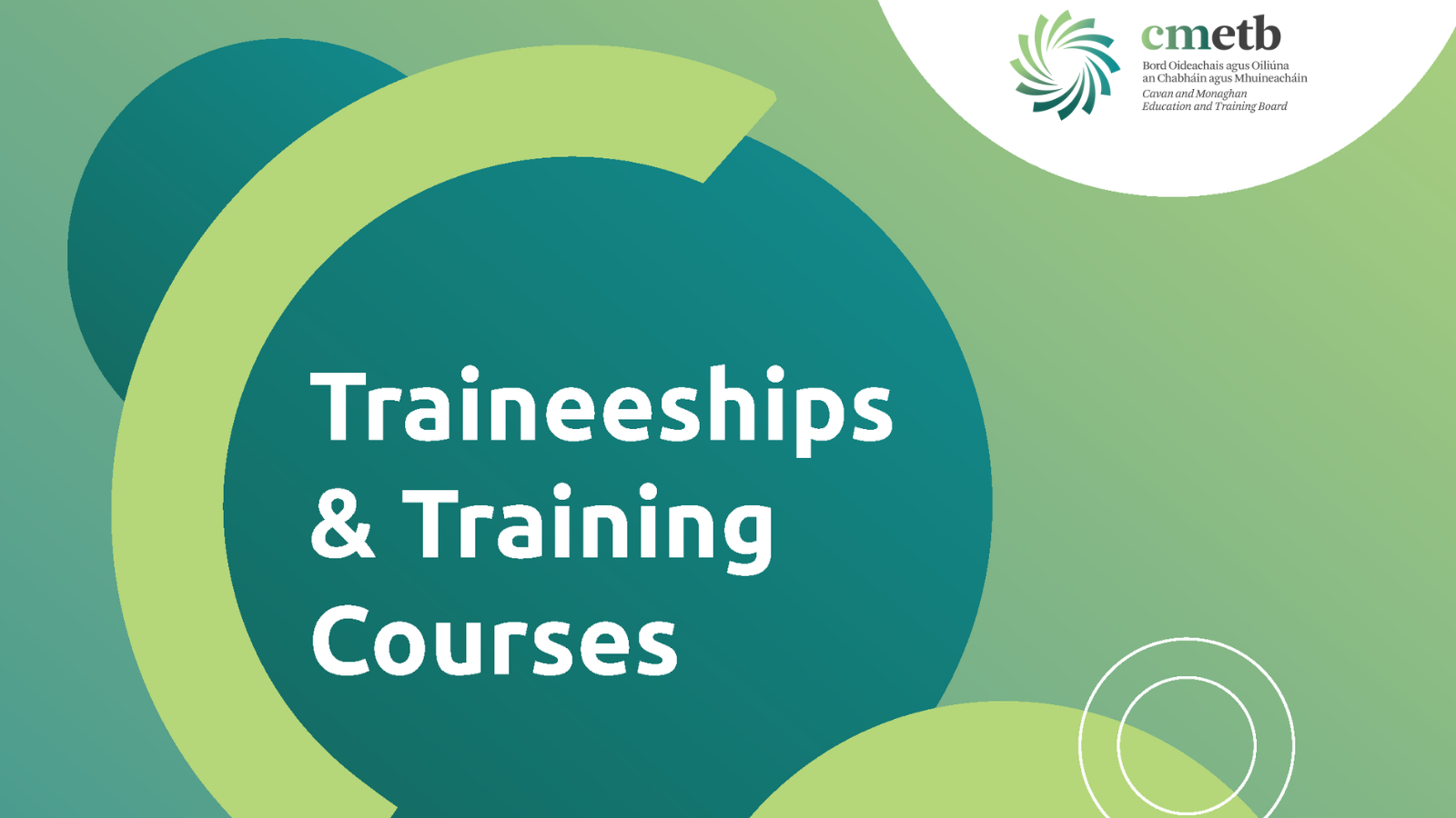 Traineeship and course cover image