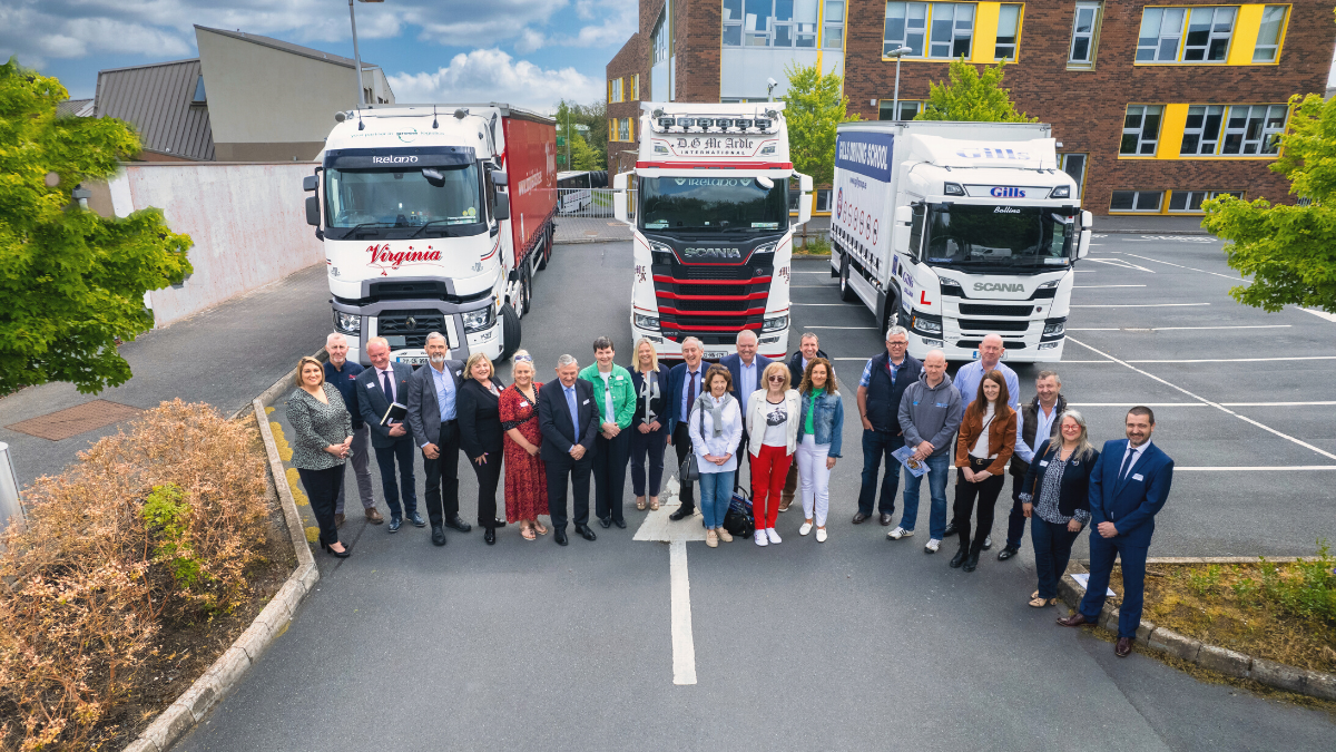 HGV Professional Driver Traineeship Launch Image of a group of people