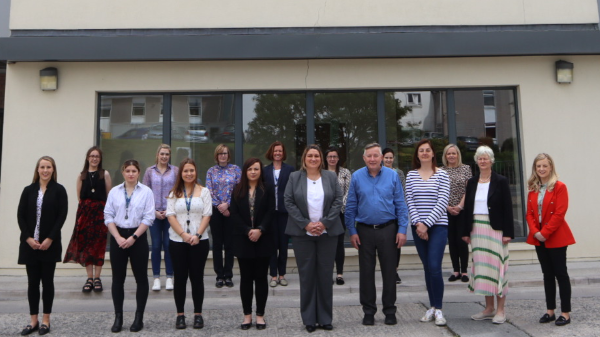 Representatives from Cavan and Monaghan Education and Training Board, Lakeland Dairies, Monaghan Mushrooms and Monaghan Institute pictured at Lakeland Dairies in Bailieborough