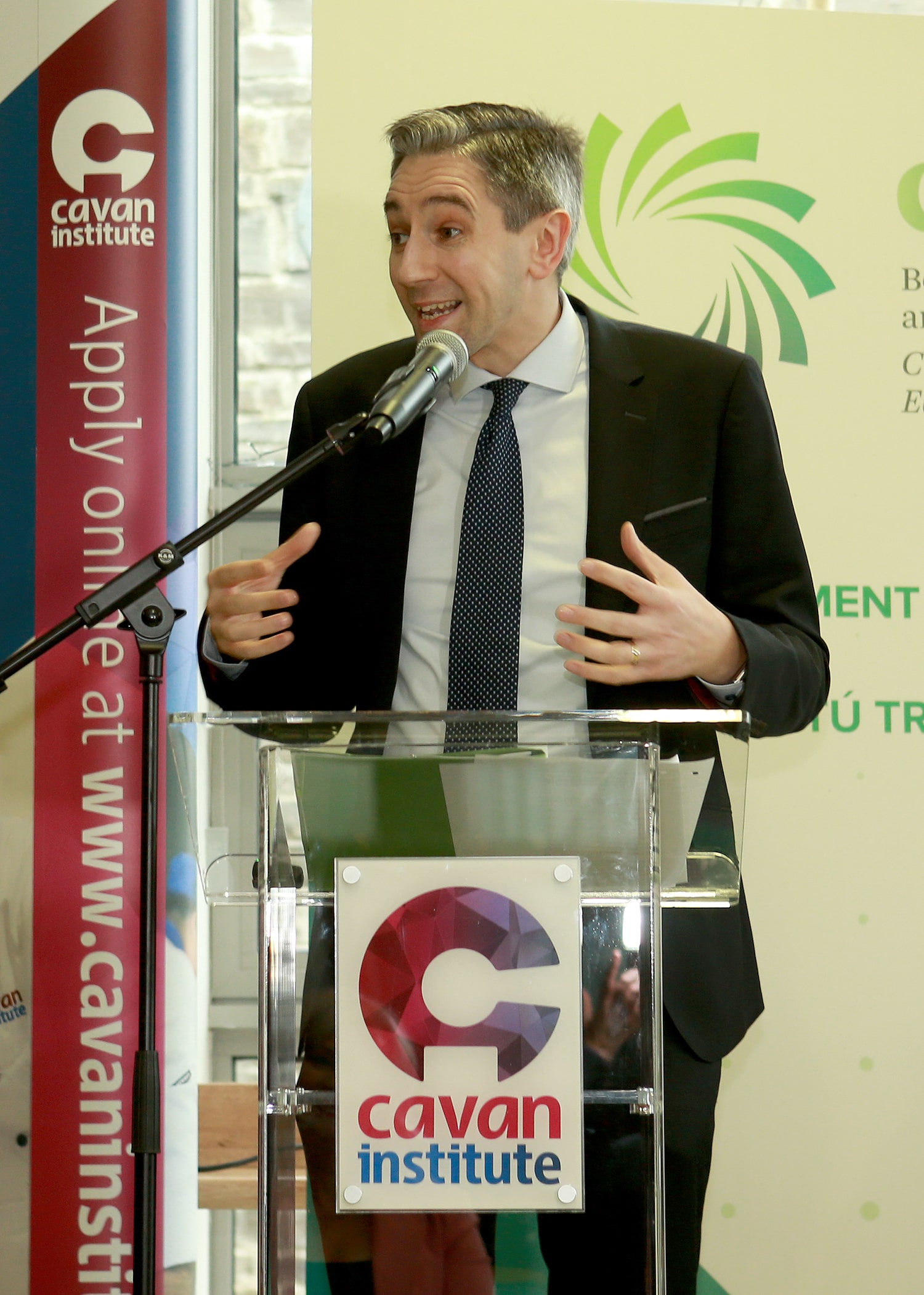 Minister Harris visits Cavan Institute