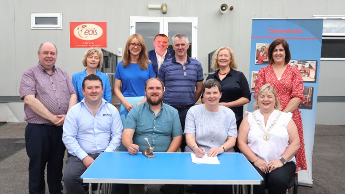 CMETB News Items 2023 Progress for Gaelscoil Eois in Clones
