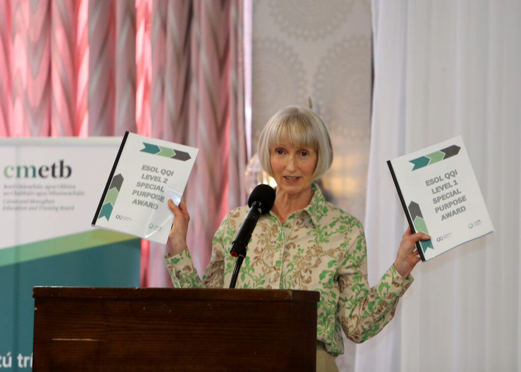 Dr Linda Pinkster, Director of FET, CMETB