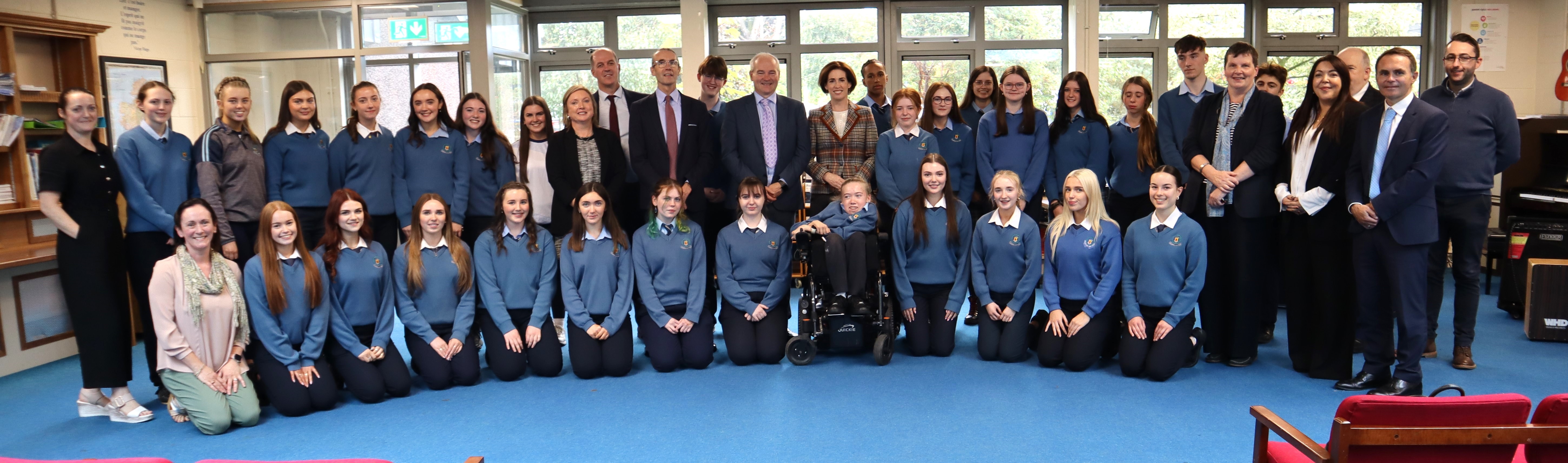Minister visits Beech Hill School
