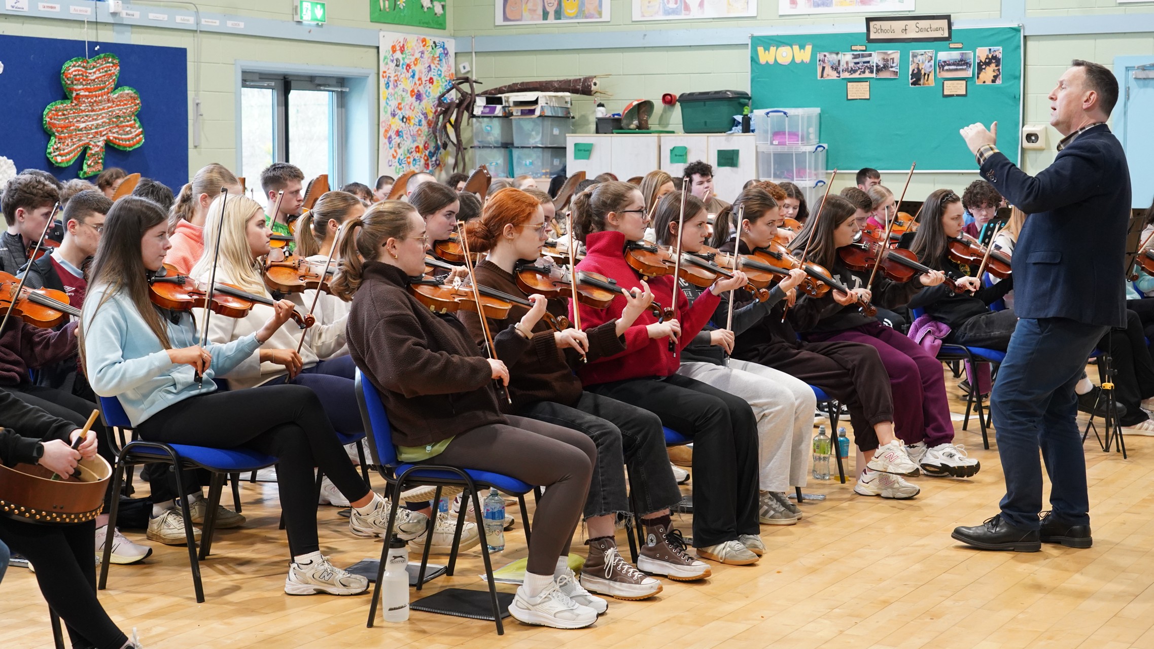 Music Generation Cavan Monaghan musicians rehearsing ahead of TradFest